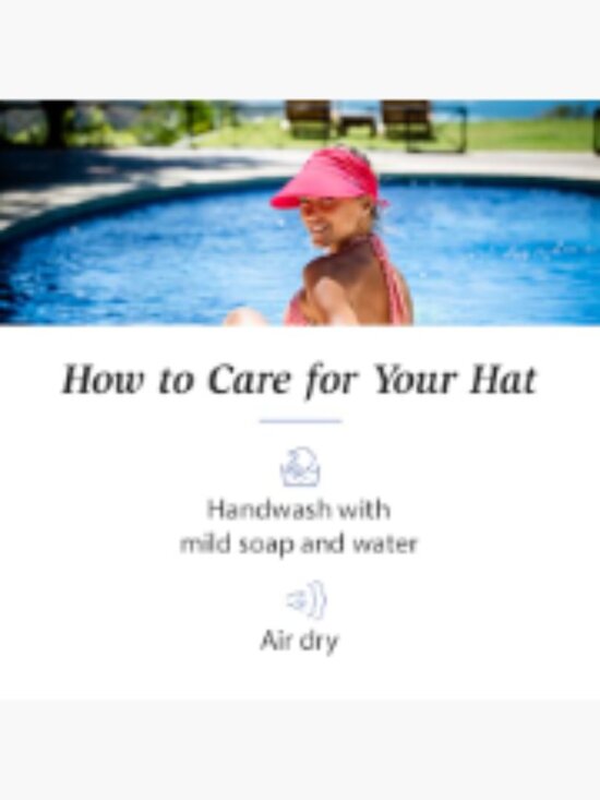 Women\'s UV Sun Protection Visor with 4\